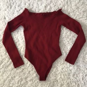 NWT Off shoulder body suit, Valentine’s Day!!!
